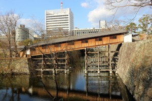 和歌山城の御橋廊下